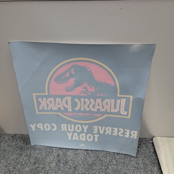 Accents | Jurassic Park Door Decal Reserve Your Copy Today | Poshmark
